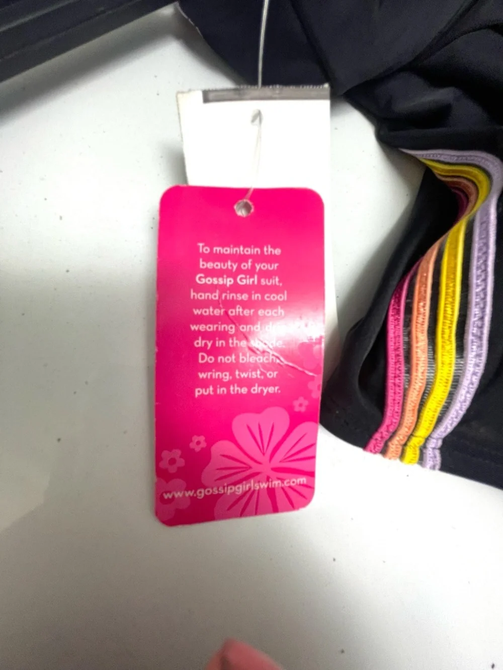 GOSSIP GIRL ONE PIECE BATHING SUIT GIRLS SIZE 10 NWT